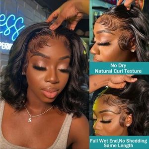 10 “5x1 Middle Part Body Wave Glueless Human Hair Wig